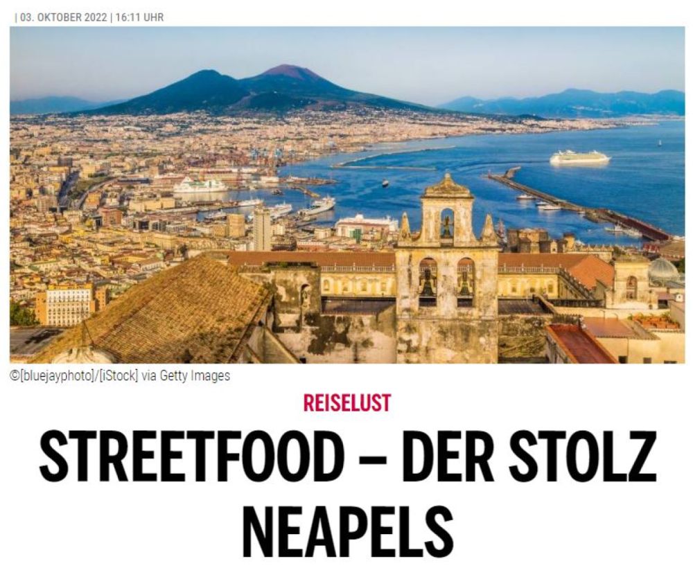 Street food: the pride of Naples - OE24 - Vienna